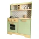 Bērnu Virtuve Rotaļu Koka Virtuves Iekārtas Komplekts ar Piederumiem, 86cm | Kids Toy Wooden Kitchen