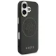 Guess Perforated 4G MagSafe vāciņš iPhone 17 - melns