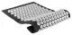 Akupresūras paklājiņš akupunktūras masāžas paklājs - Shanti Acupressure mat (65 x 40 cm, Black)