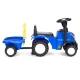 Multistore New Holland bērnu traktors ar piekabi, zils