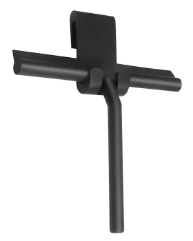 Melnā ūdens slotiņa dušas kabīnēm, 21 cm