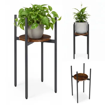 ModernHome Loft stila grīdas ziedu statīvs, 61,5 cm