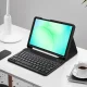 Tech-Protect SC Pen planšetdatora vāciņš ar tastatūru Samsung Galaxy Tab A9 / A11 8.7, melns