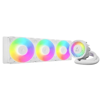 ARCTIC Liquid Freezer III Pro 360 A-RGB Procesora Dzesētājs Balts