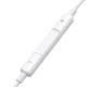 Joyroom JR-EW01 vadu austiņas 3.5mm ar mikrofonu baltas
