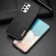 Dux Ducis Fino vāciņš Samsung Galaxy A73 ar neilona apdari, melns