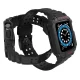 Aizsargājošs vāciņš ar siksniņu Apple Watch 38/40/41mm, Melns