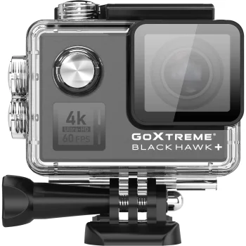 Easypix GoXtreme Black Hawk+ 4K sporta kamera melna