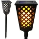 Dārza solārā lampa Lāpa ar krēslas sensoru, 107 cm