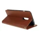 OnePlus 7 PU Leather Wallet Book Case Cover, Brown | Vāks Maciņš Maks Grāmatiņa Apvalks