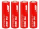 18650 Li-Ion akumulators 3800mAh 4.2V, 1 gab., sarkans