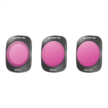 3 filtri ND16+ND64+ND256 Sunnylife priekš Pocket | filters for