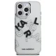 Karl Lagerfeld IML Sketched Graphic vāciņš Apple iPhone 16 Pro, Caurspīdīgs
