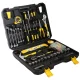 Bauerkraft H-075 instrumentu komplekts koferī, 140 gab., melns