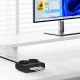 Orico PDC25 25W pagarinātājs 6in1 2x AC + 2x USB-A + 2x USB-C, 1.6m, melns