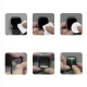 Tech-Protect Glass Flex+ hibrīda aizsargstikls Apple Watch 10 46mm, 2 gab., melns