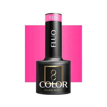 Ocho Nails Fluo F08 hibrīdlaka, 5 g