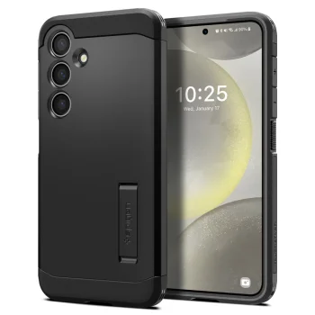 Spigen Tough Armor vāciņš Samsung Galaxy S24, melns