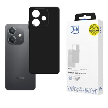 3mk Matt Case vāciņš Oppo A40 / A40M / A3 4G Matēti melns