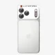 Spigen Optik Pro XL Glas.tR EZ Fit kameras aizsargstikls iPhone 18 Pro, Dark Cherry