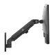 Maclean MC-458 sienas stiprinājums monitoram, 17-27\", 7kg, melns