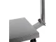 Platformas svari ar LCD displeju, 100 kg, pelēki