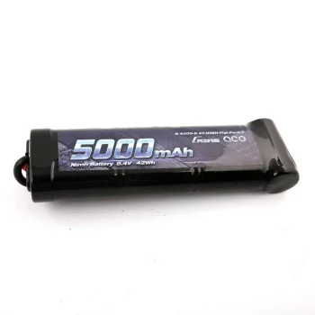 Gens Ace Traxxas 5000mAh 8.4V NiMH Hump T-Dean akumulators