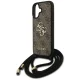 Guess 4G Big Logo Cord Strap Crossbody vāciņš iPhone 17, brūns