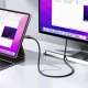 Acefast C1 USB‑C/HDMI video kabelis 4K 60Hz HDR 1,8 m – melns