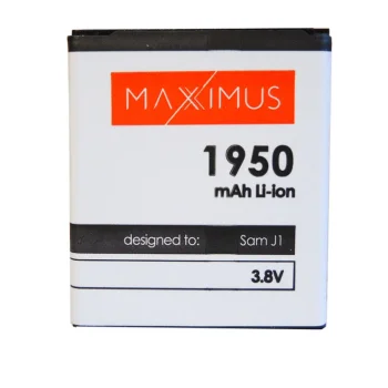 Akumulators Maxximus Samsung J100 viedtālrunim, 1950 mAh