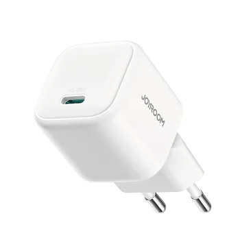 Joyroom JR-TCG08 GaN 20W Power Delivery lādētājs - White