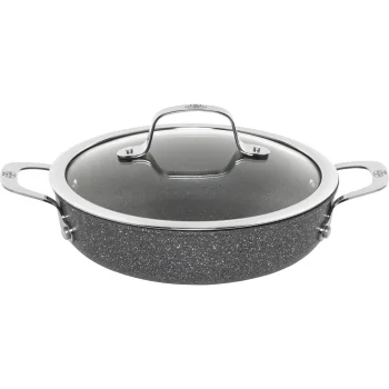 Servēšanas panna Ballarini Salina ar vāku 24 cm