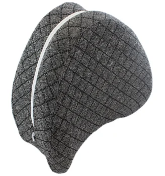 Ortopēdiskais spilvens starp ceļgaliem Grey Premium, pelēks
