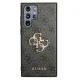 Guess Samsung Galaxy S22 Ultra vāciņš 4G Big Metal Logo, pelēks