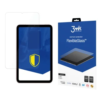 3mk FlexibleGlass hibrīda aizsargstikls iPad mini 8.3" 2021 (6. paaudze)