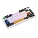 Bezvadu mehāniskā klaviatūra Royal Kludge KZZI K75 pro RGB, Eternity Switch (melnā un baltā krāsā) | Wireless...