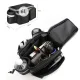 Wozinsky velosipēda somiņa ar plecu siksnu 6l melna (WBB3BK) | bike carrier bag with shoulder strap black