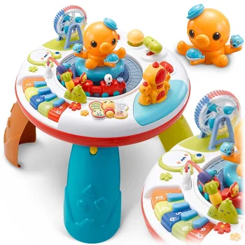 Ricokids 781800 izglītojošais galds ar mūziku un skaņu