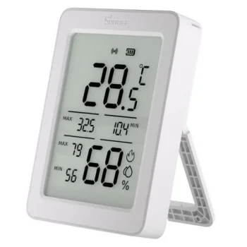Sonoff Zigbee LCD viedais temperatūras un mitruma sensors