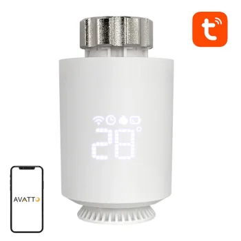 Avatto TRV06 Viedā termostata galva radiatoram Zigbee 3.0 TUYA