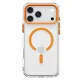 Spigen Ultra Hybrid Optik S MagSafe vāciņš iPhone 18 Pro / 17 Pro, Transparent Orange