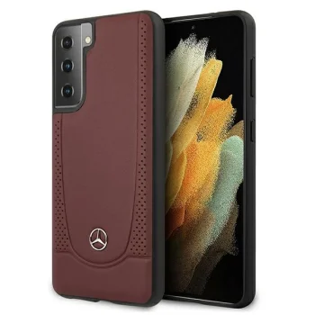 Mercedes Samsung Galaxy S21+ vāciņš Urban Line, sarkans