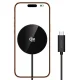 Bezvadu lādētājs Tech-Protect A50 MagSafe 25W Melns | Wireless Inductive Charger