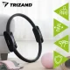 Pilates riņķis TRIZAND, 38 cm, melns