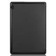 Huawei MediaPad T5 10.1\" Tri-fold Leather Smart Cover Case, Black - vāks apvalks pārvalks