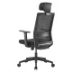 Ergo Office ER-425 ergonomisks biroja krēsls, līdz 150 kg, melns