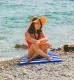 Trizand Pludmales Piknika Paklājs 190x66cm, Zila | Picnic Beach Waterproof Mat