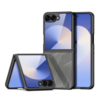 Dux Ducis Samsung Galaxy Z Flip7 vāciņš Aimo, melns