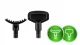 Ķermeņa masāžas pistole + 8 uzgaļi Neo-sport NS-500, Melns | Body Massage Gun