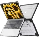 Tech-Protect SmartShell Pro vāciņš MacBook Air 13\" (M2/M3/M4) Melns/Caurspīdīgs